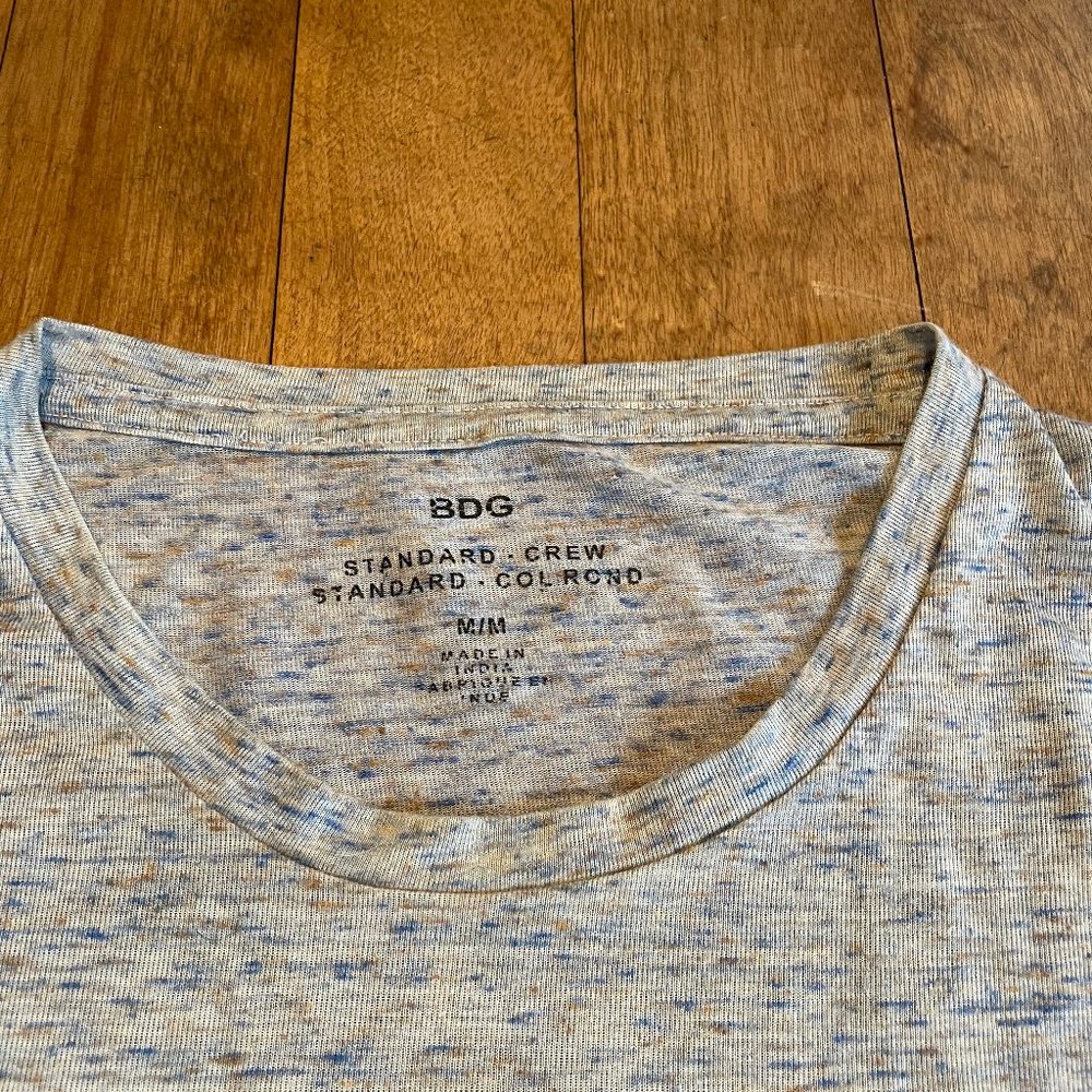 BDG TriBlend Crew Neck T Shirt MEDIUM